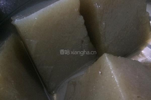 自制魔芋豆腐