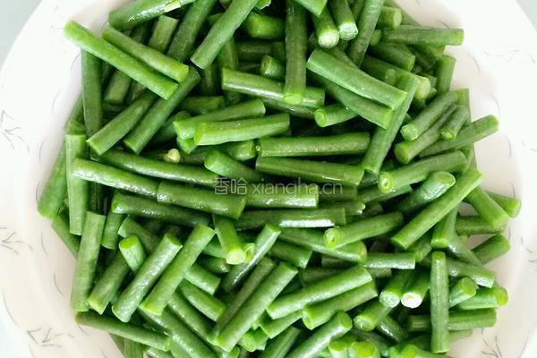 芝麻酱拌豆角的做法图解4
