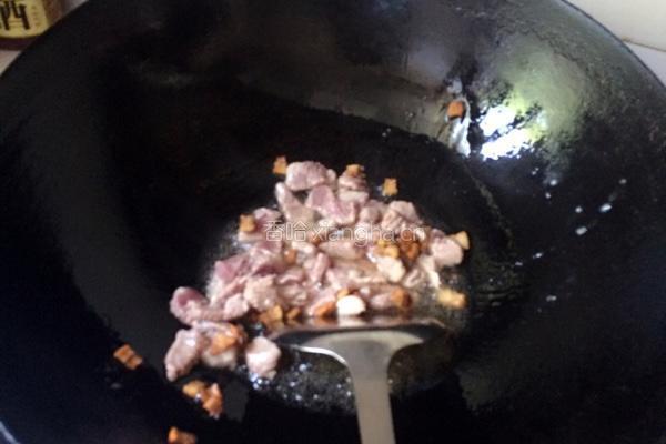 扁豆丝炒肉的做法图解5