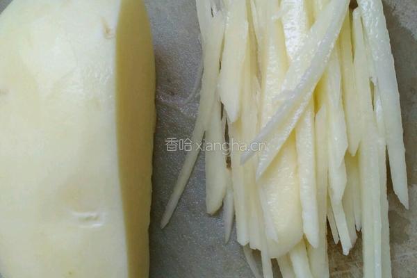 土豆丝的切法的做法图解3