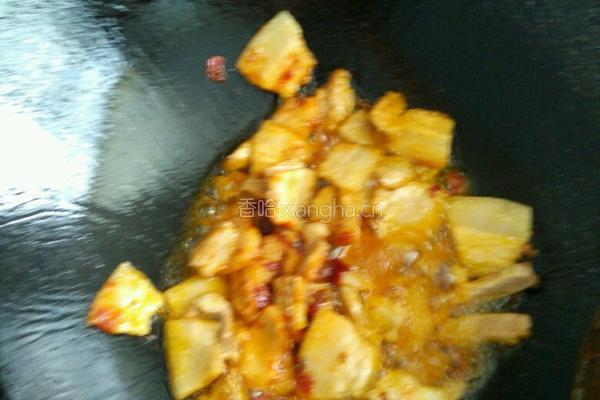 蒜苗炒五花肉的做法图解4