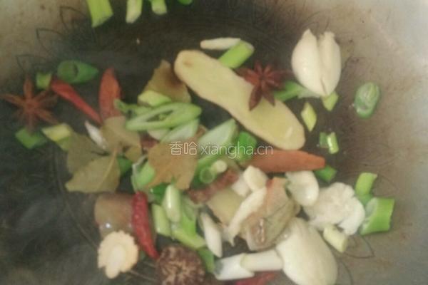 豆角红烧肉的做法图解4