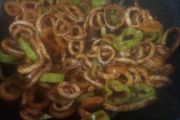 番茄鱿鱼圈的做法图解4