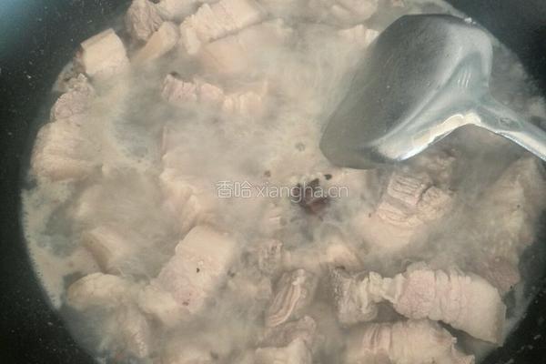 红烧肉加鸡蛋的做法图解2