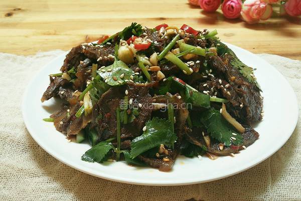 凉拌牛肉