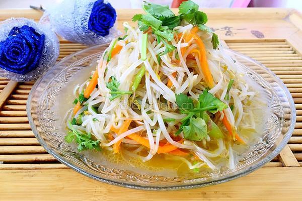 炒豆芽的做法图解7