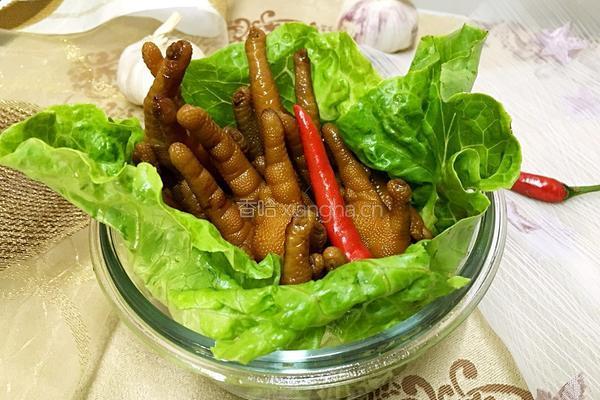 卤水鸡脚的做法图解14