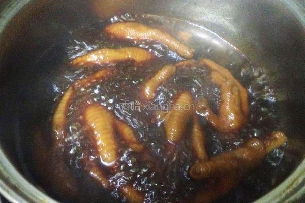卤水鸡脚的做法图解9