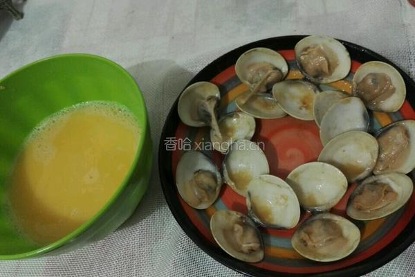 文蛤蒸蛋的做法图解6