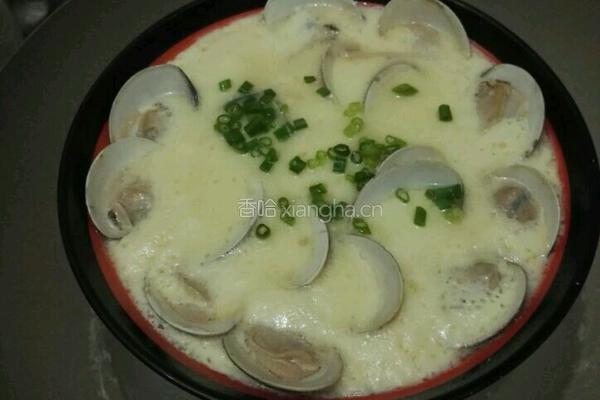 文蛤蒸蛋的做法图解9