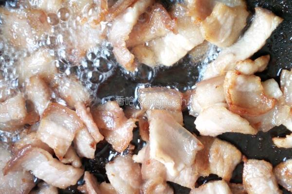 蒜苔回锅肉的做法图解4