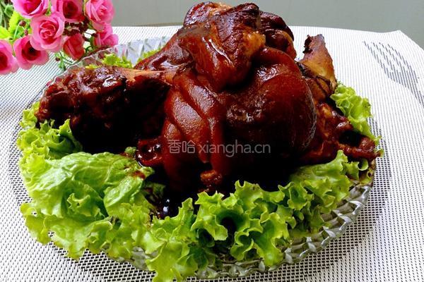 招财东坡肘子的做法图解22