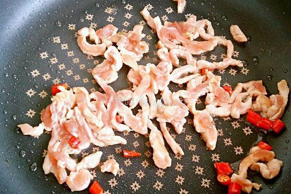山药炒肉的做法图解5