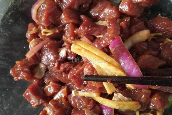 孜然牛肉粒的做法图解21
