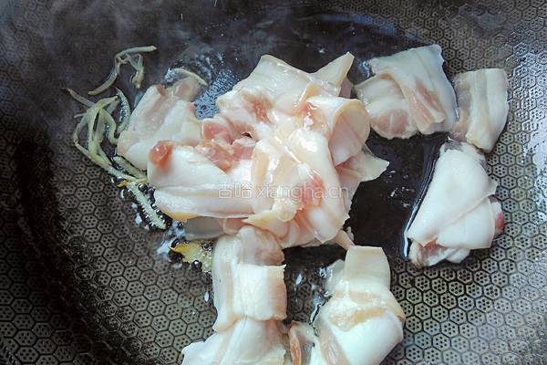 腐竹红烧肉的做法图解5