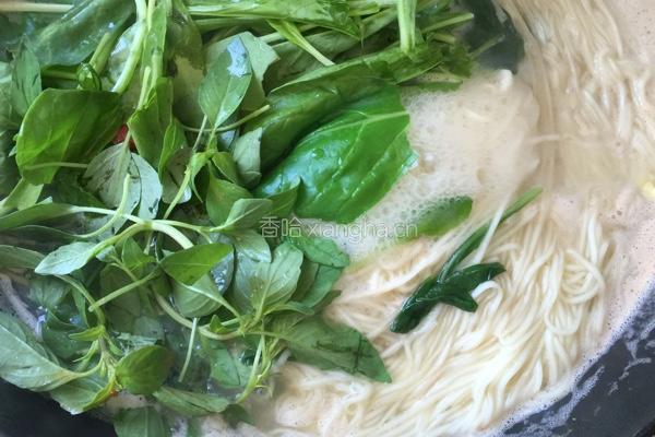 番茄鸡蛋蔬菜浇面的做法图解8