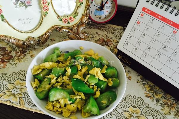 丝瓜炒鸭蛋的做法图解9