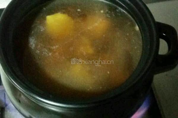 海带小排汤的做法图解4