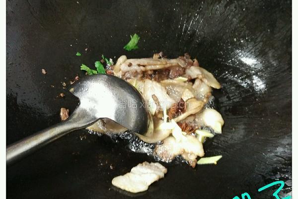 酸菜炒粉条的做法图解5