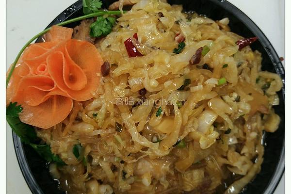 酸菜炒粉条的做法图解10