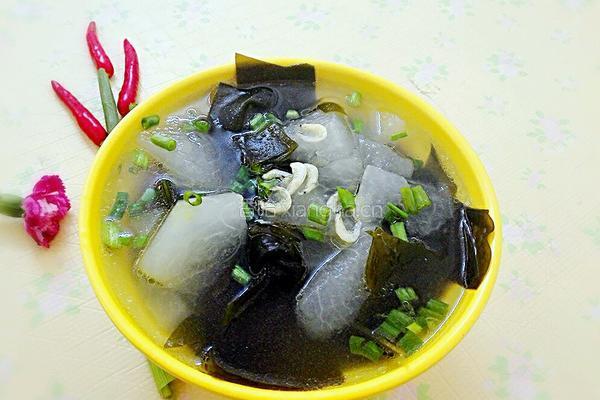 虾米冬瓜海带汤的做法图解8