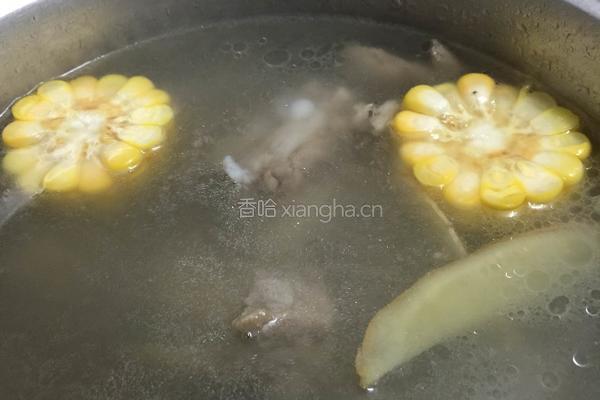 玉米炖排骨的做法图解8