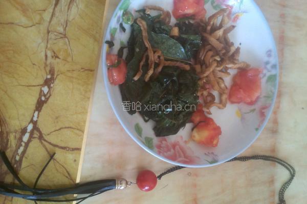 凉拌香椿咸菜
