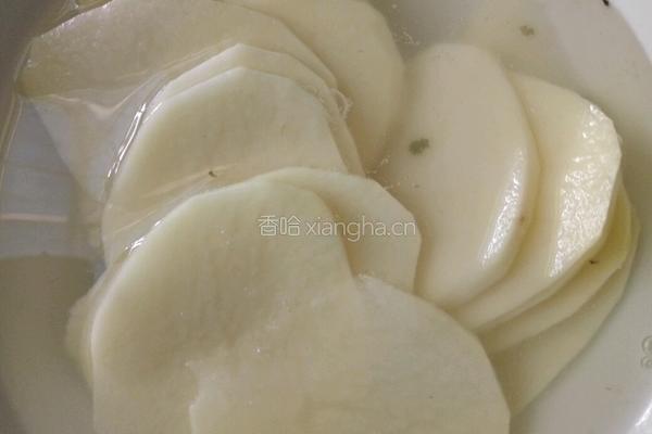 油炸土豆片的做法图解3
