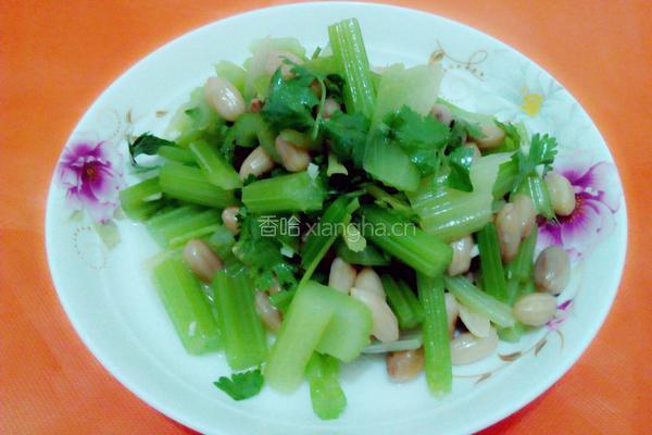 花生芹菜的做法图解9