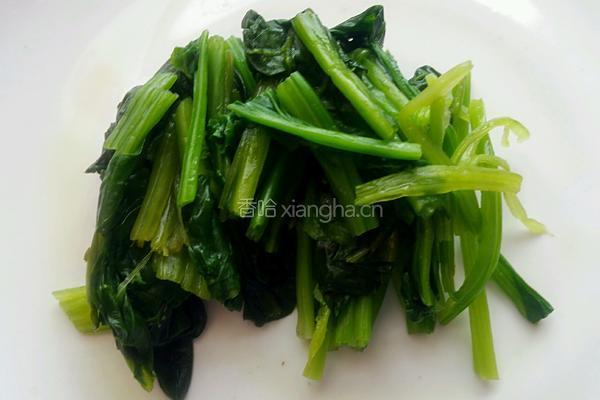 菠菜猪肝粥的做法图解8