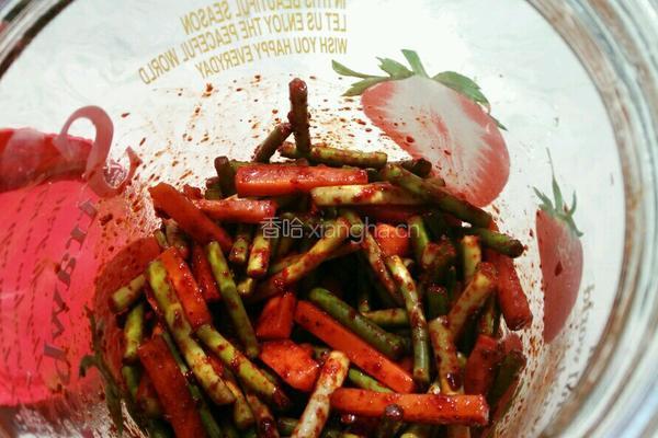 腌蒜苔的做法图解12