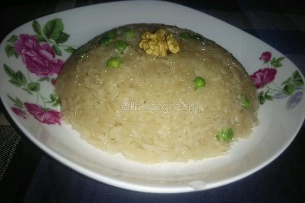 豌豆糯米饭的做法图解6