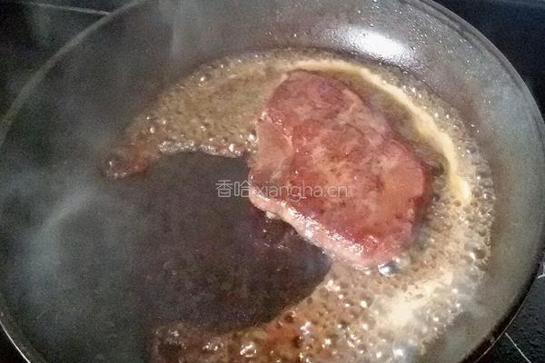 家庭牛排的做法图解8