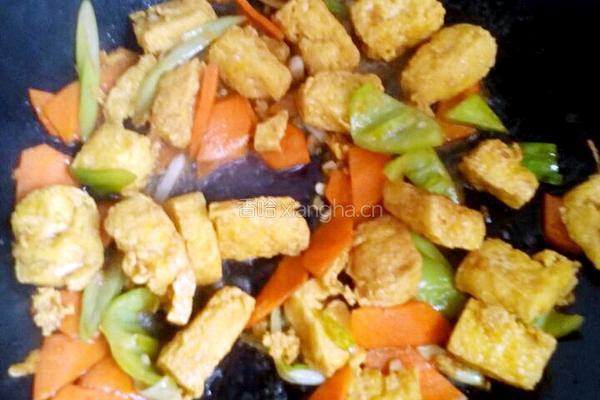 糖醋家常豆腐的做法图解5