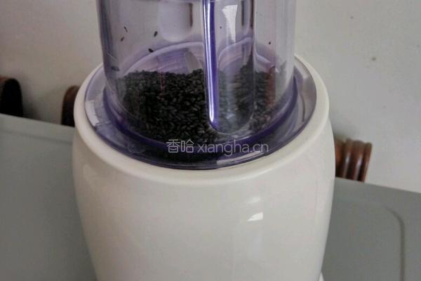 自制黑芝麻酱的做法图解4