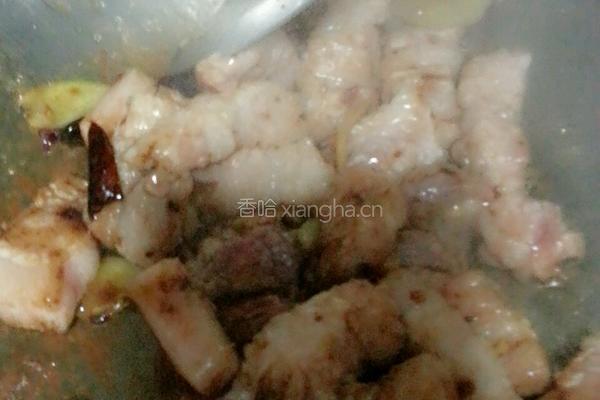 红烧肉焖饭的做法图解5