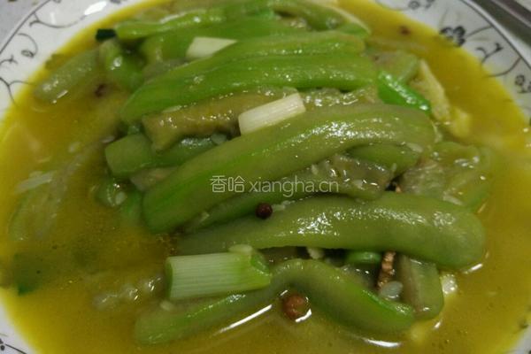 家常清炒丝瓜的做法图解4