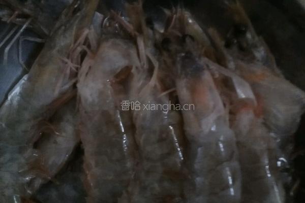 清蒸虾的做法图解1
