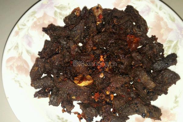 微波炉风干牛肉干的做法图解6