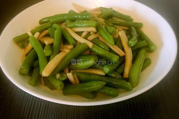 芸豆蘑菇小炒的做法图解6