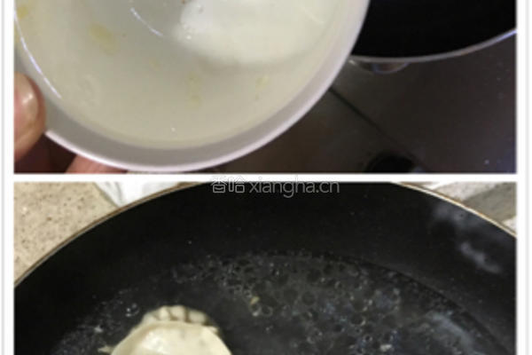 煎饺子的做法图解4