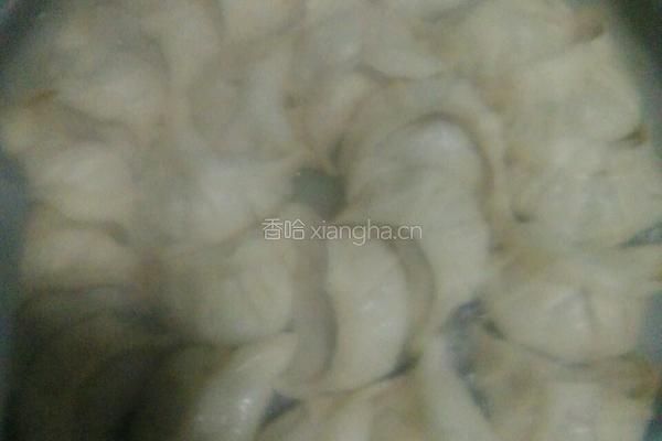 猪肉白菜生煎饺子的做法图解7