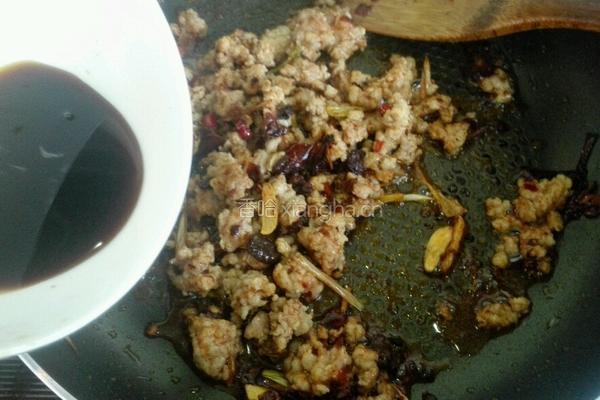 肉末粉条蚂蚁上树的做法图解6