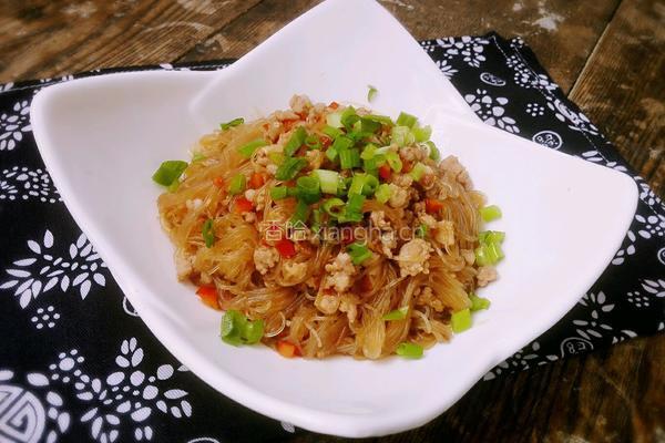 肉末粉条蚂蚁上树的做法图解10