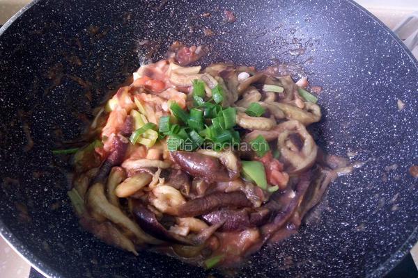 酱焖尖椒茄子的做法图解9