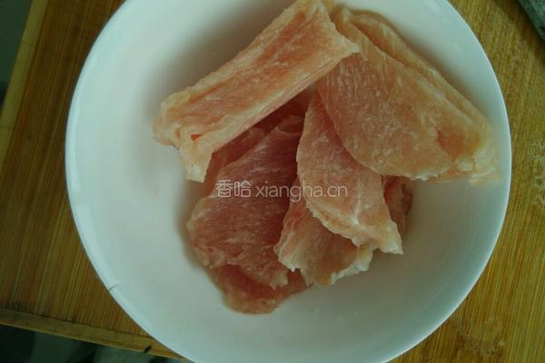 豆角炒肉的做法图解4