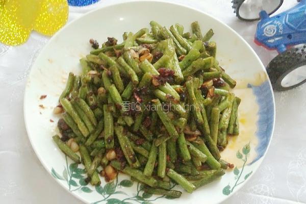 蒜香煸豆角的做法图解12