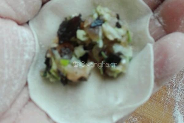 猪肉槐花陷饺子的做法图解20