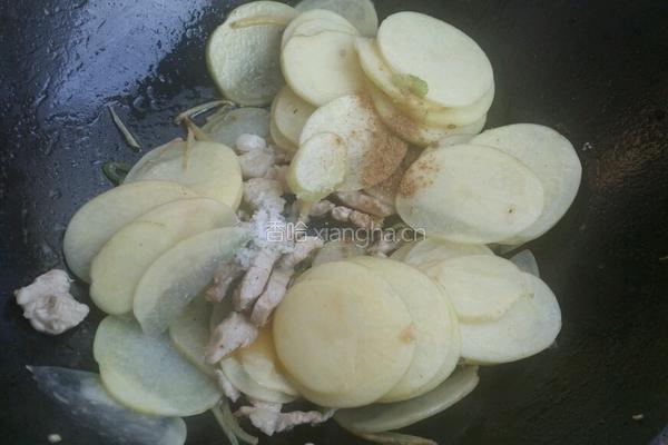 大辣椒炒土豆片的做法图解10