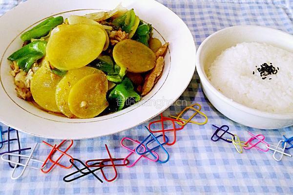 大辣椒炒土豆片的做法图解13